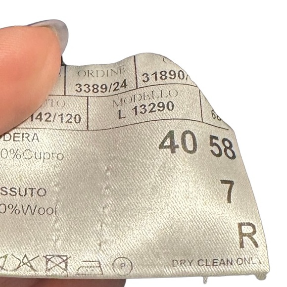 Ⓜ️❤️CANALI LUX plaid wool classic jacket‎ from Nordstrom 48R - NWOT Gorgeous!❤️ - Picture 9 of 16